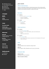 Szablon CV 3